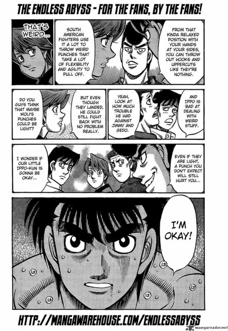 Hajime no Ippo Chapter 869 page 10