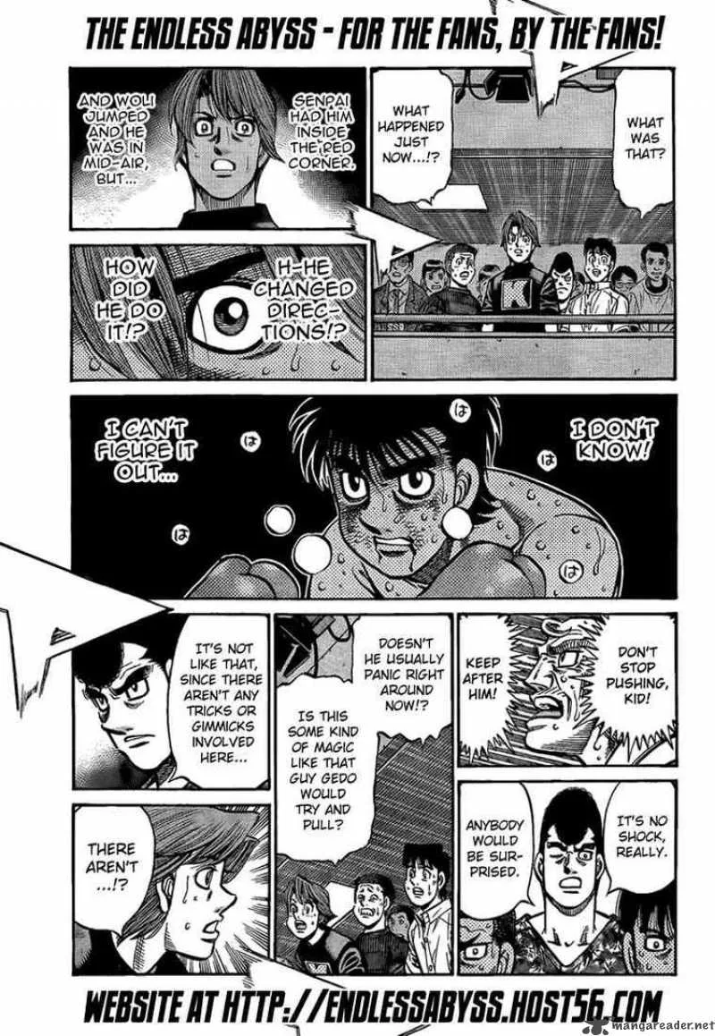 Hajime no Ippo Chapter 873 page 9