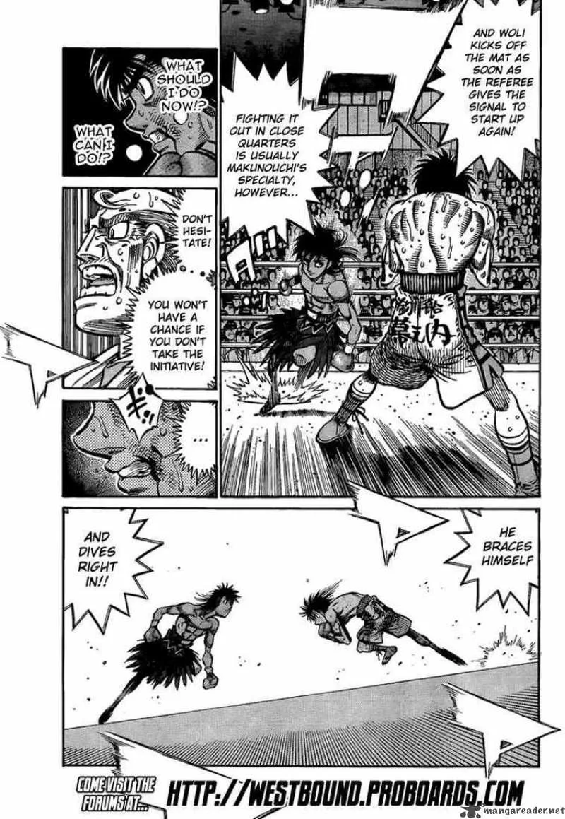 Hajime no Ippo Chapter 874 page 15