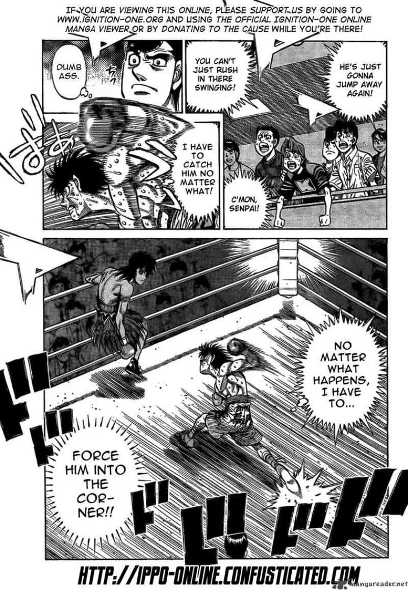 Hajime no Ippo Chapter 876 page 5
