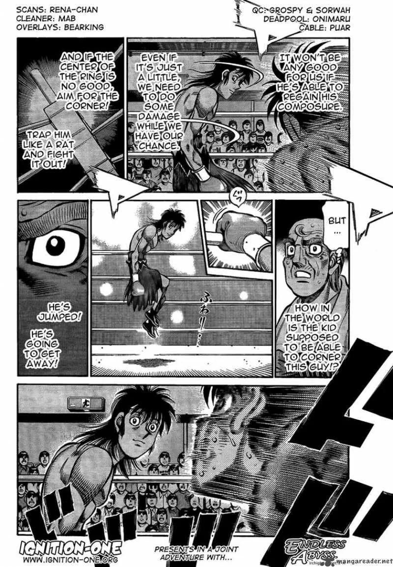 Hajime no Ippo Chapter 876 page 4