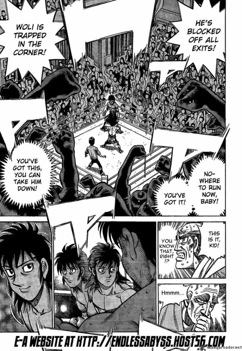 Hajime no Ippo Chapter 876 page 11