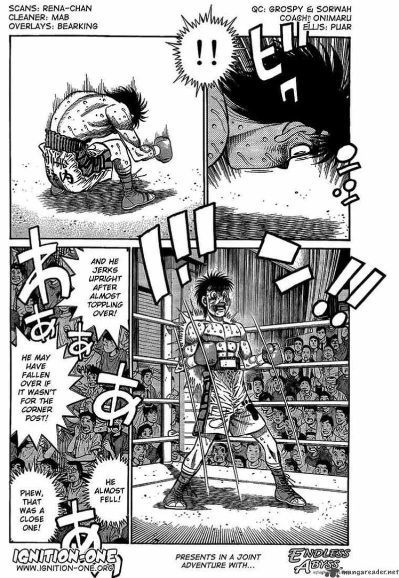 Hajime no Ippo Chapter 877 page 3