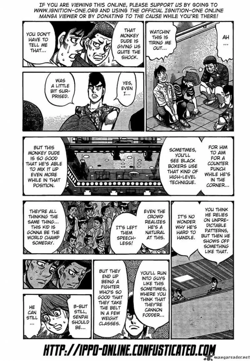 Hajime no Ippo Chapter 878 page 12