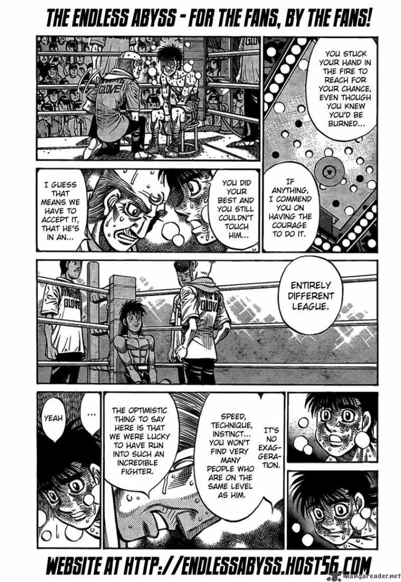Hajime no Ippo Chapter 878 page 14
