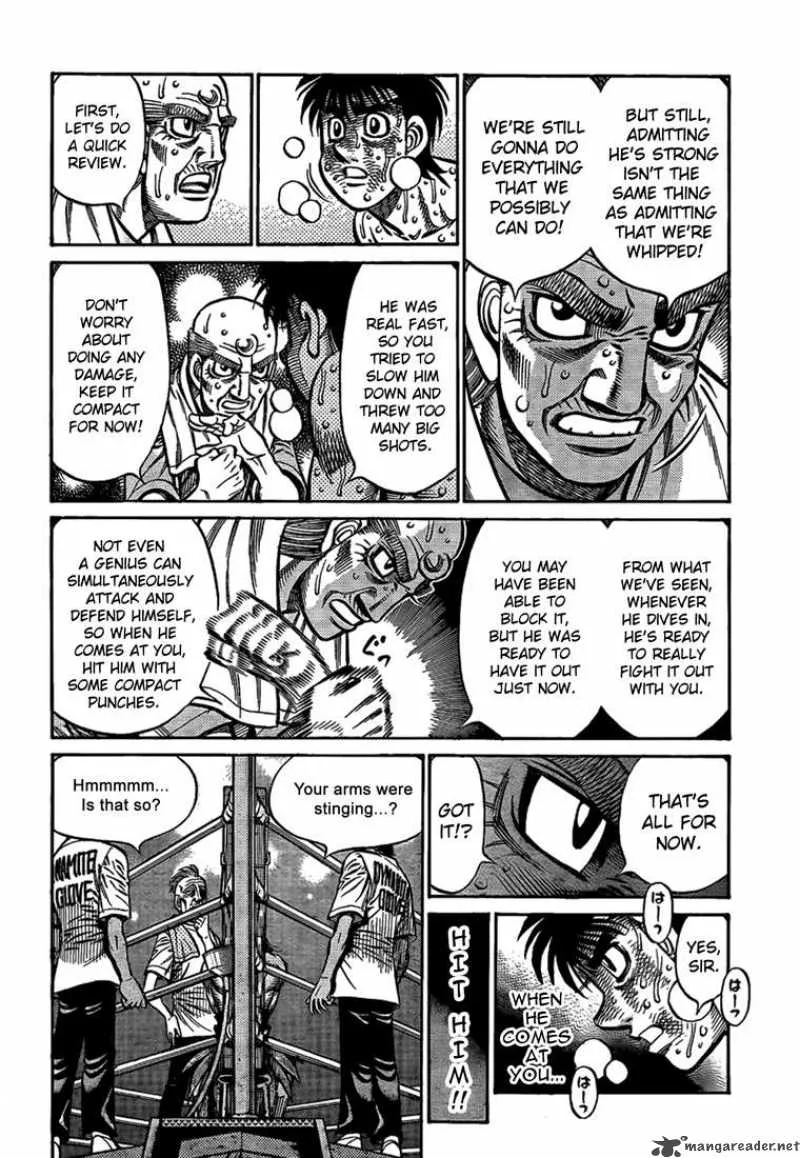 Hajime no Ippo Chapter 878 page 15