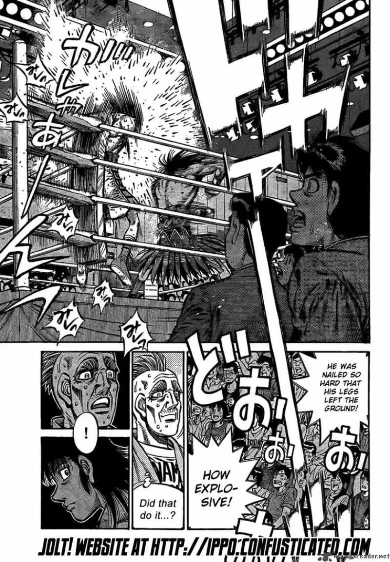 Hajime no Ippo Chapter 878 page 8