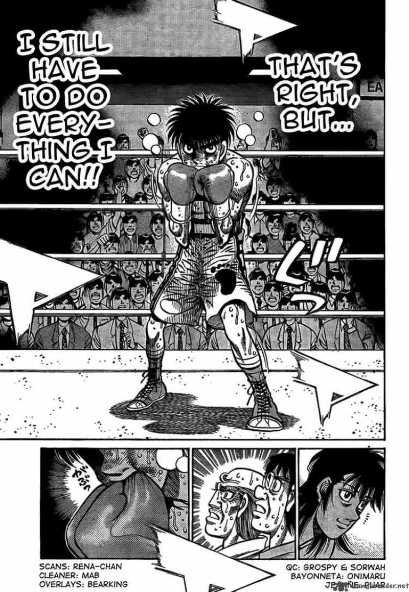 Hajime no Ippo Chapter 879 page 4