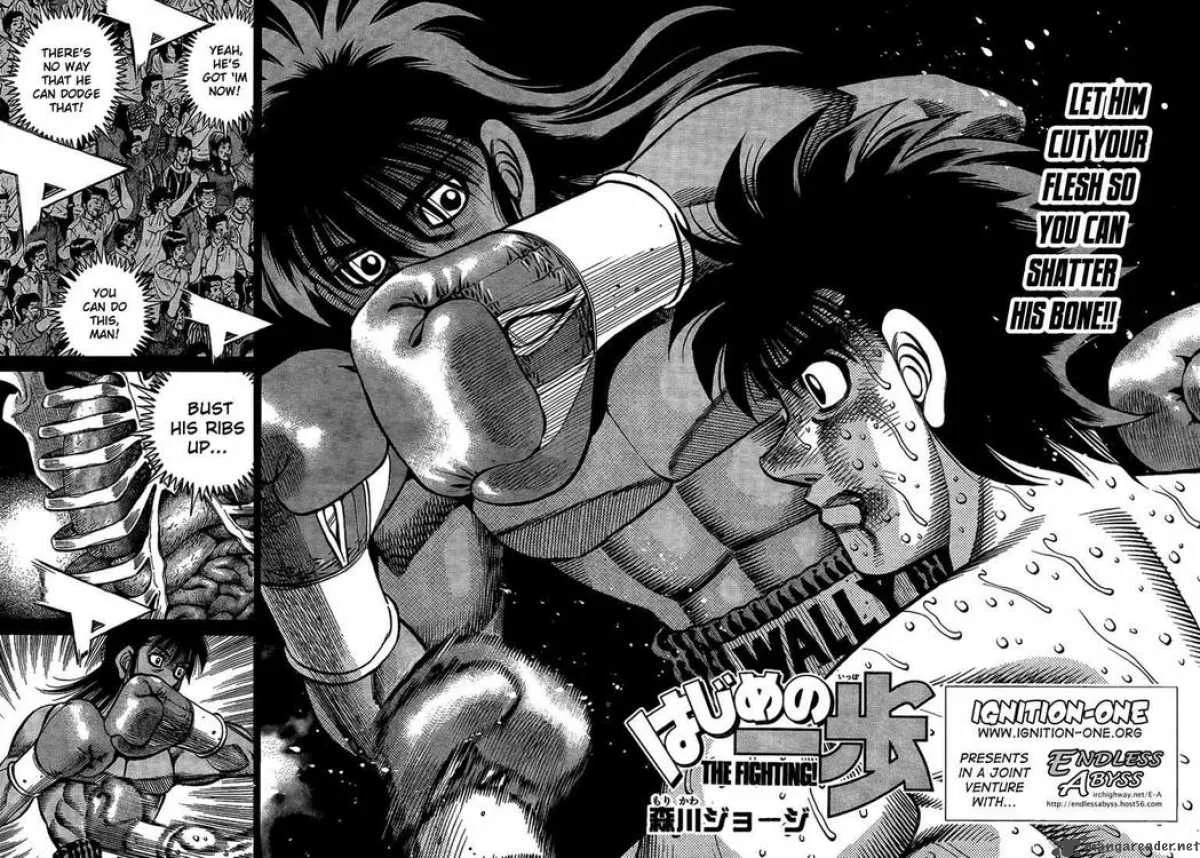 Hajime no Ippo Chapter 880 page 2