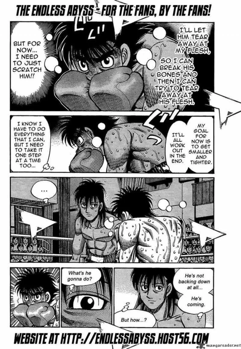Hajime no Ippo Chapter 881 page 4