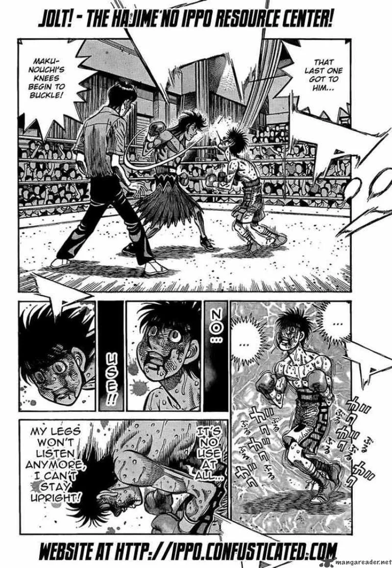 Hajime no Ippo Chapter 882 page 8