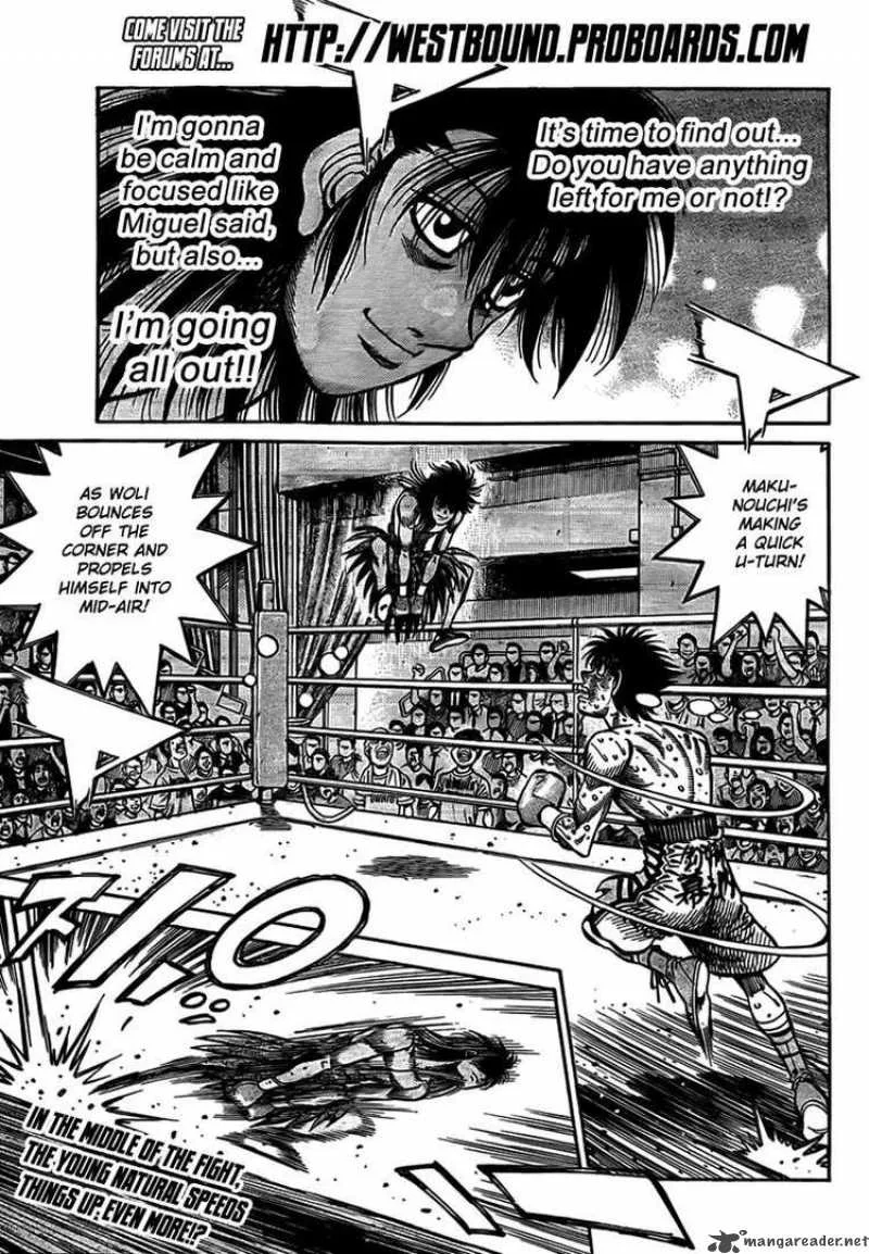 Hajime no Ippo Chapter 883 page 14
