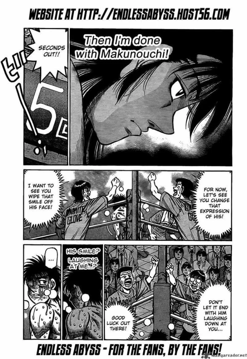 Hajime no Ippo Chapter 883 page 6