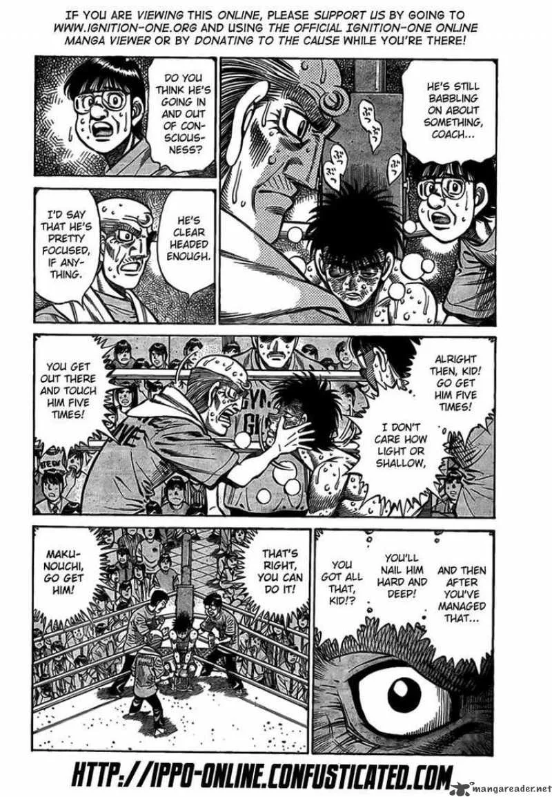 Hajime no Ippo Chapter 883 page 3