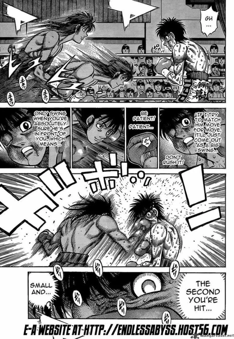 Hajime no Ippo Chapter 884 page 9