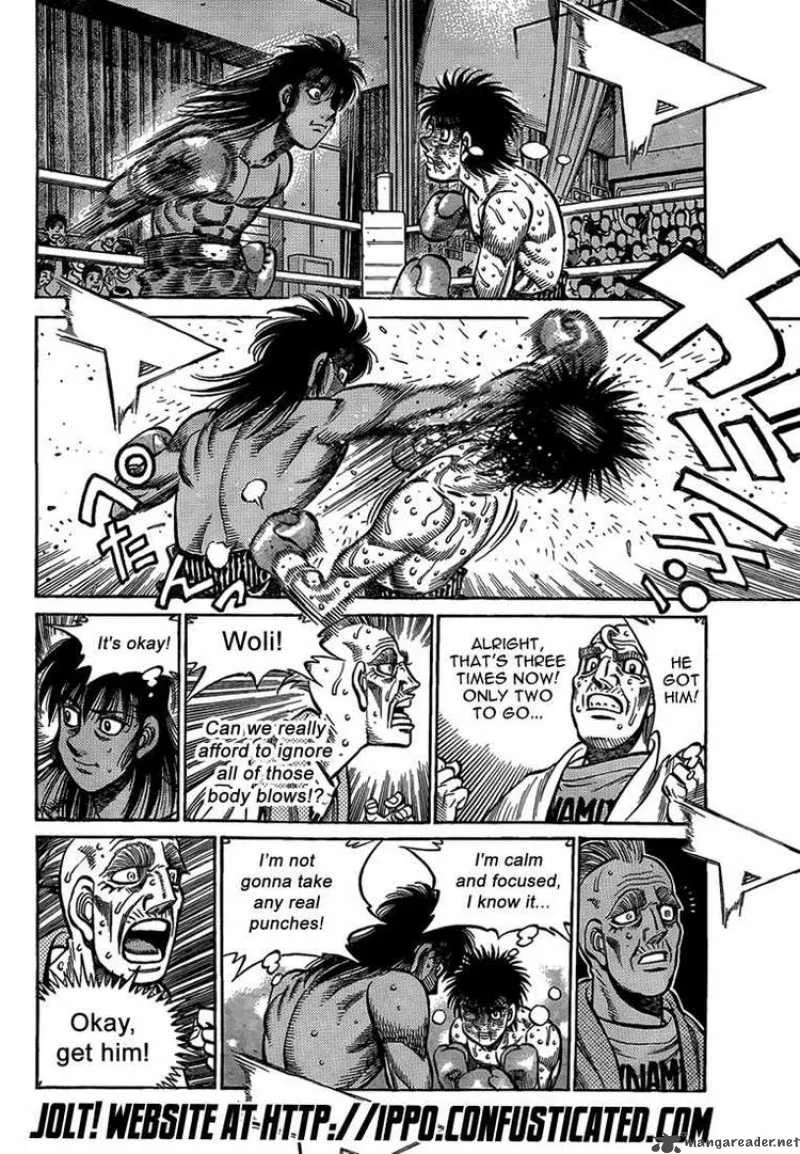 Hajime no Ippo Chapter 884 page 14