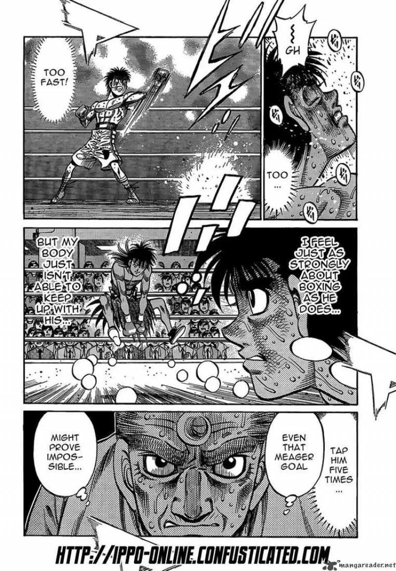 Hajime no Ippo Chapter 884 page 4