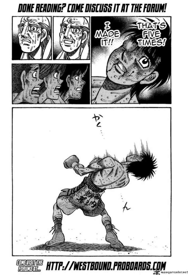 Hajime no Ippo Chapter 884 page 18