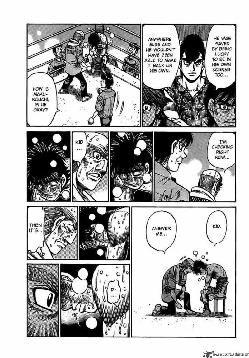 Hajime no Ippo Chapter 885 page 9