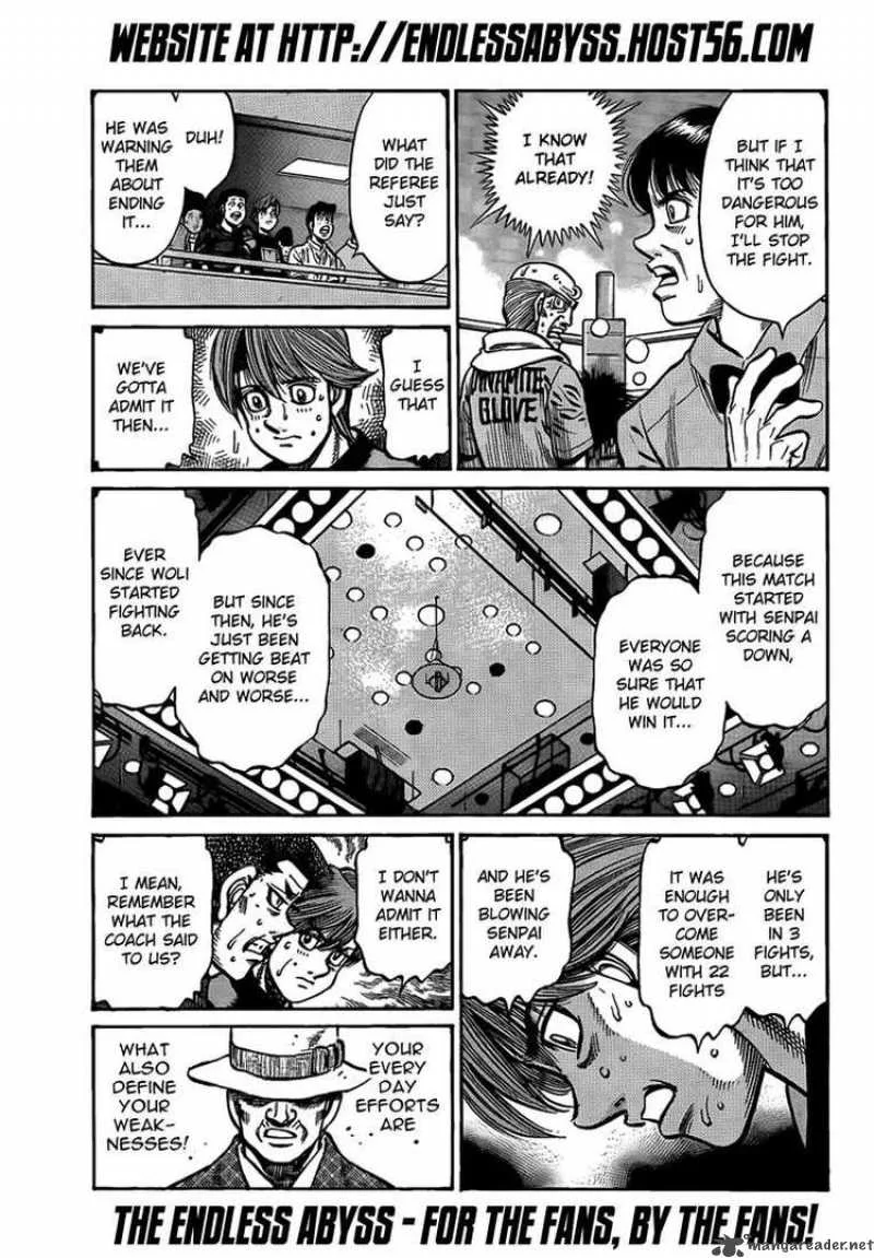Hajime no Ippo Chapter 885 page 11