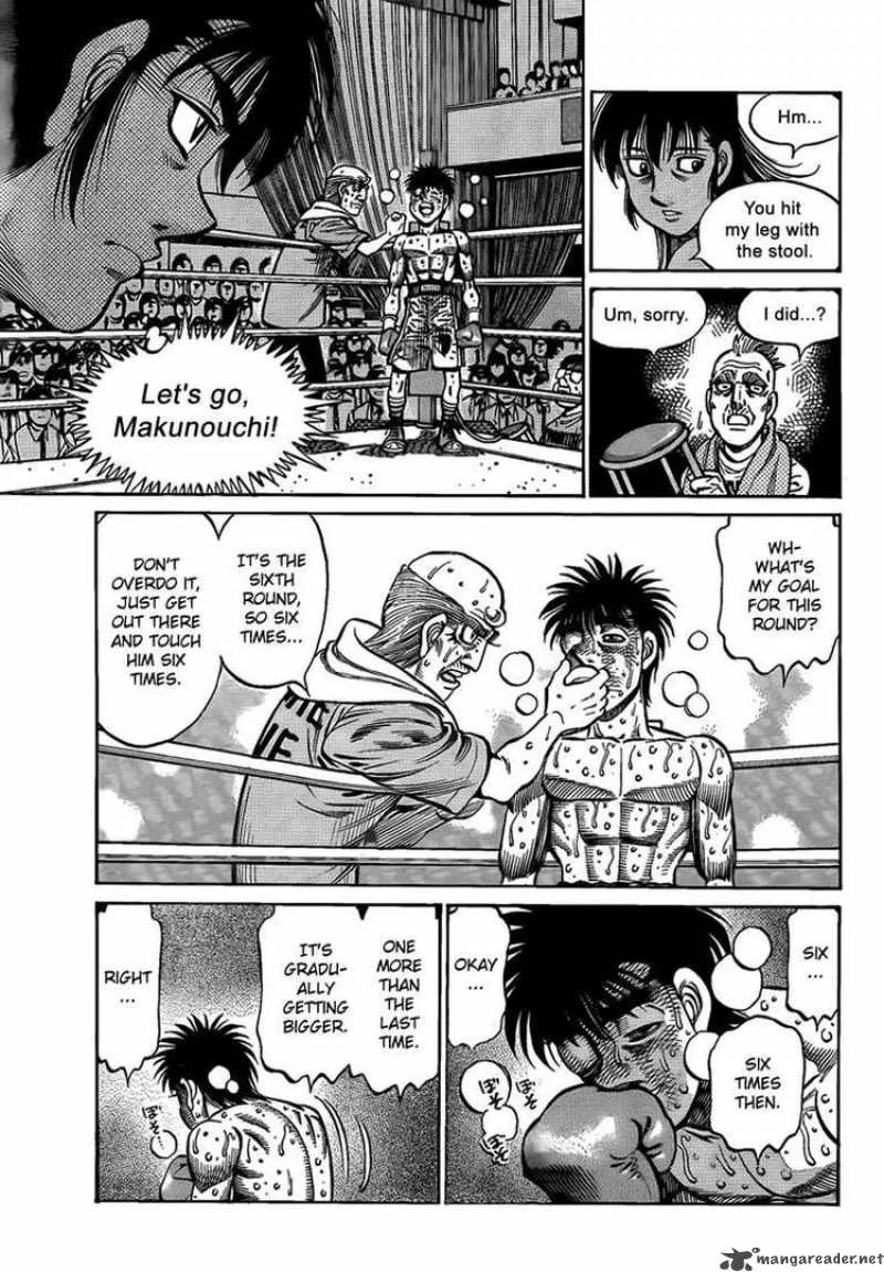 Hajime no Ippo Chapter 885 page 15
