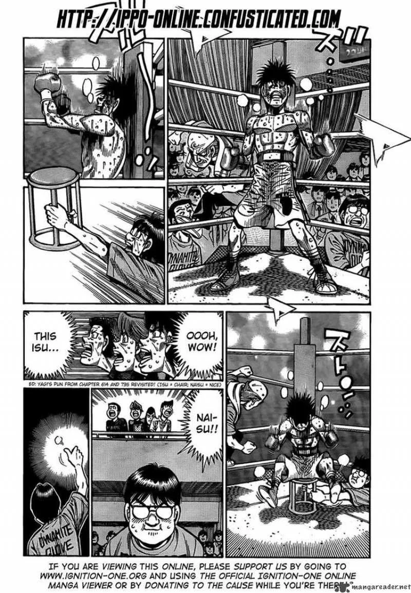 Hajime no Ippo Chapter 885 page 8