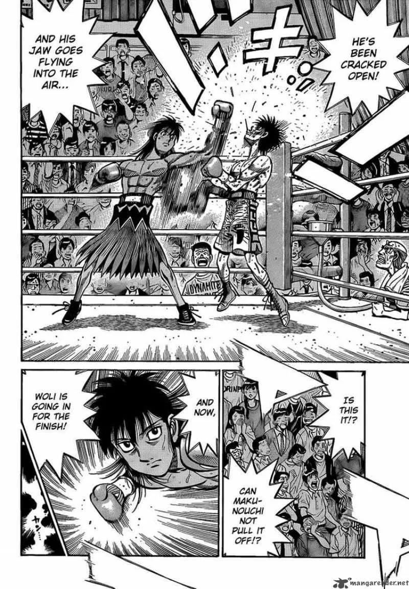 Hajime no Ippo Chapter 885 page 6