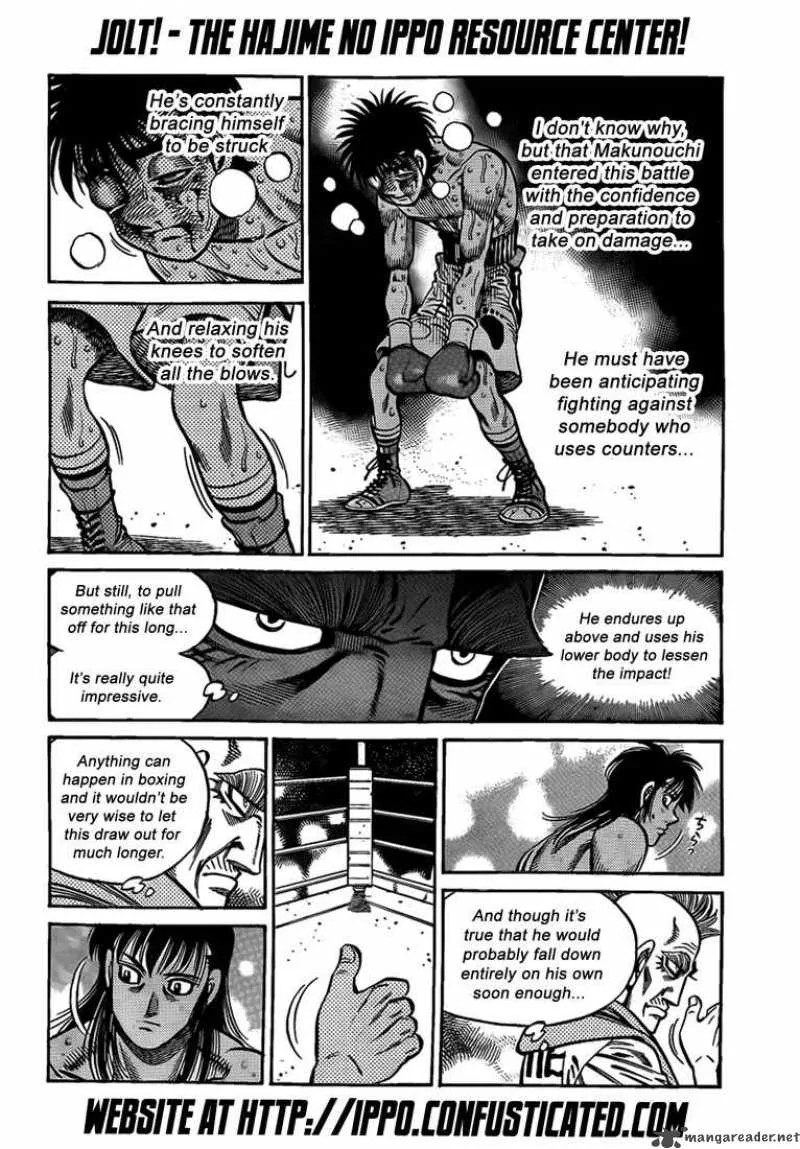 Hajime no Ippo Chapter 886 page 10