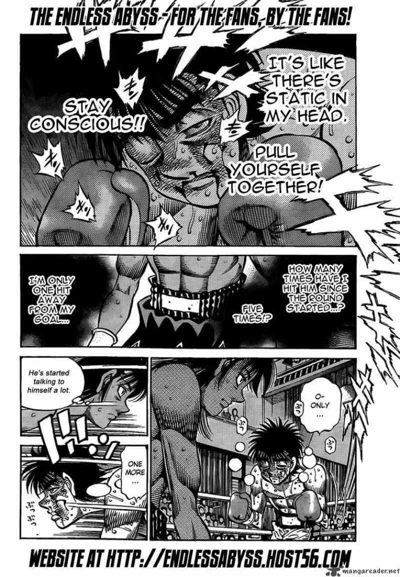 Hajime no Ippo Chapter 886 page 6