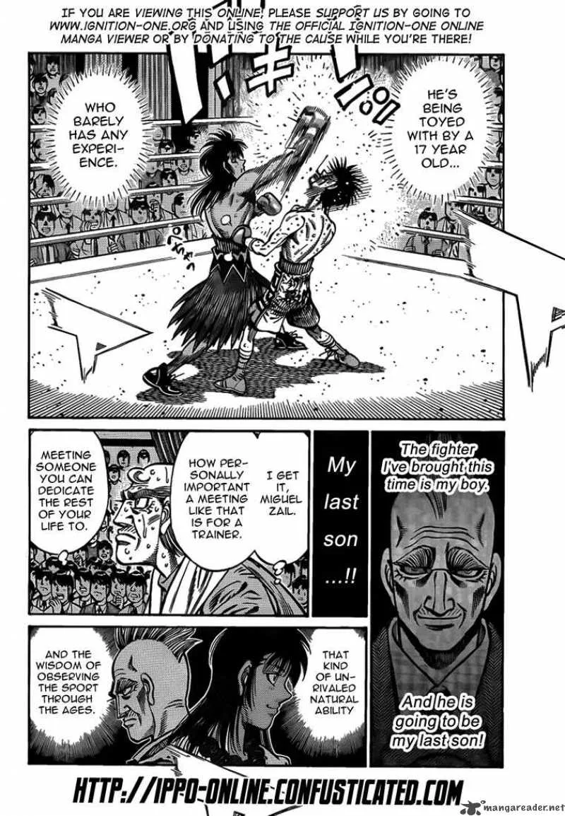 Hajime no Ippo Chapter 886 page 2