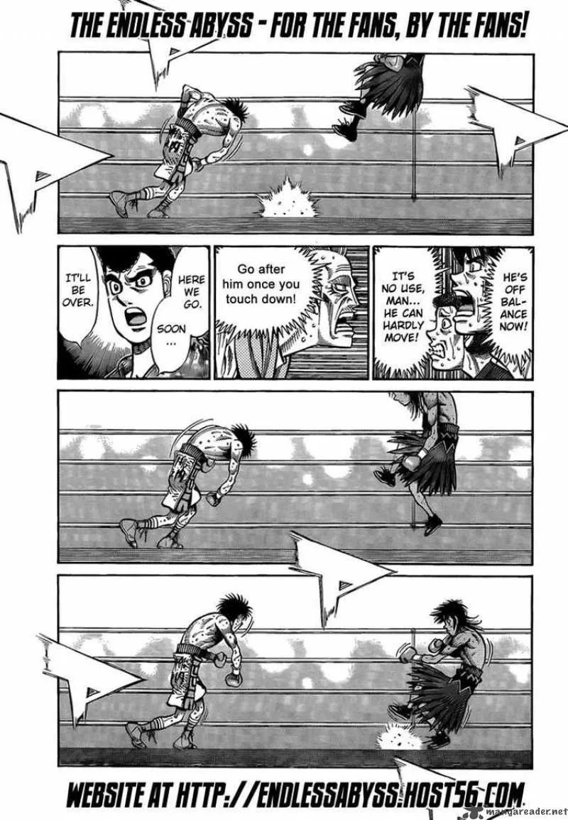 Hajime no Ippo Chapter 887 page 9