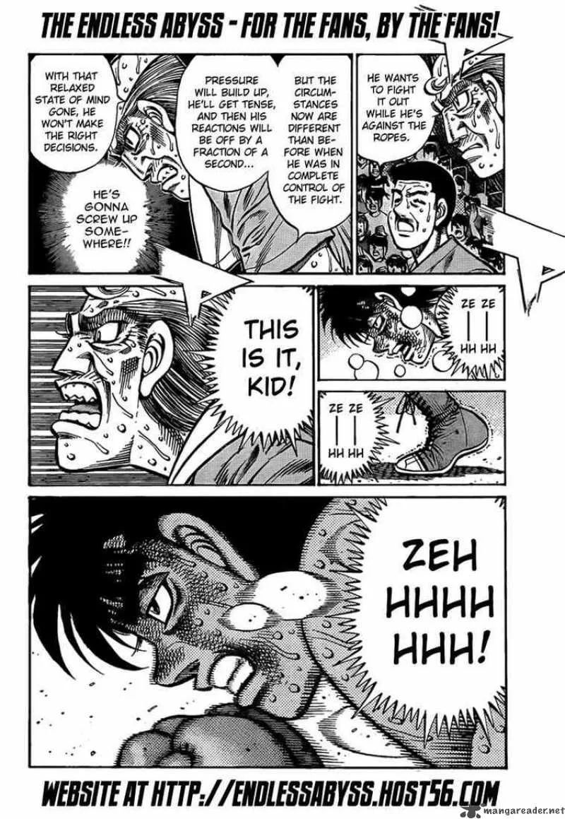 Hajime no Ippo Chapter 890 page 8