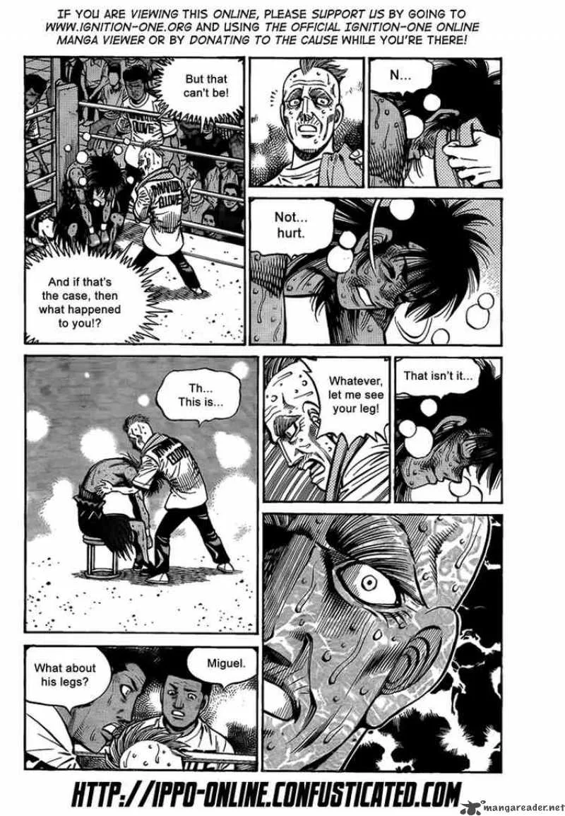 Hajime no Ippo Chapter 891 page 8