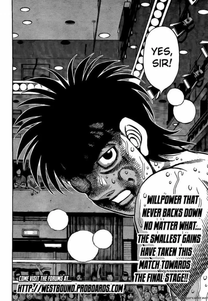 Hajime no Ippo Chapter 891 page 18