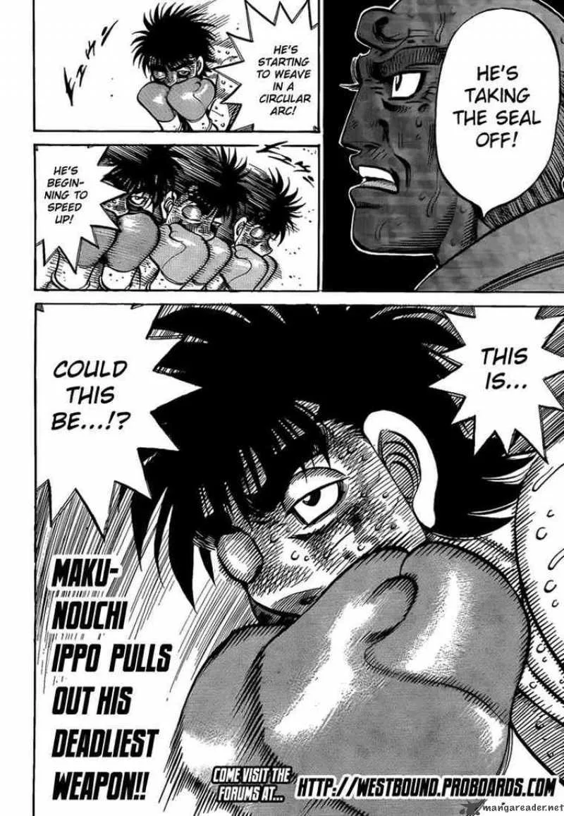 Hajime no Ippo Chapter 892 page 18