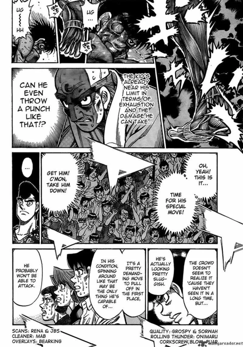 Hajime no Ippo Chapter 893 page 4