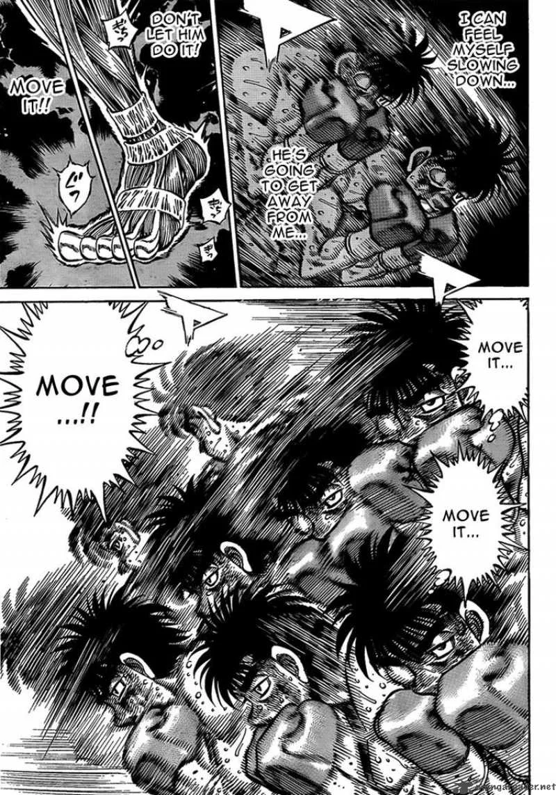Hajime no Ippo Chapter 893 page 9