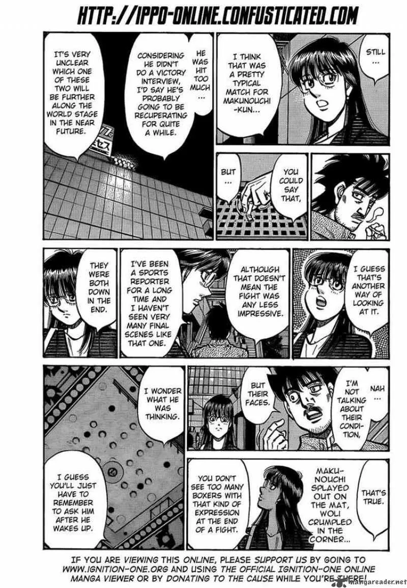 Hajime no Ippo Chapter 895 page 3