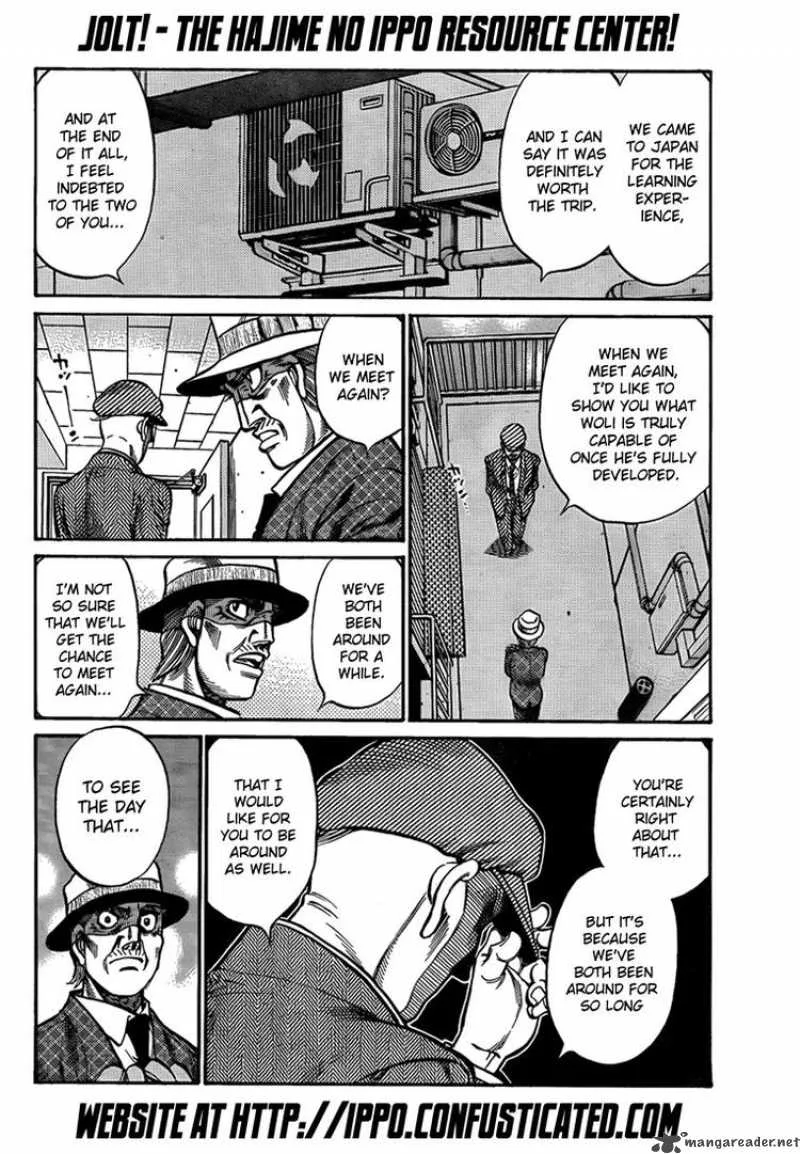 Hajime no Ippo Chapter 896 page 6