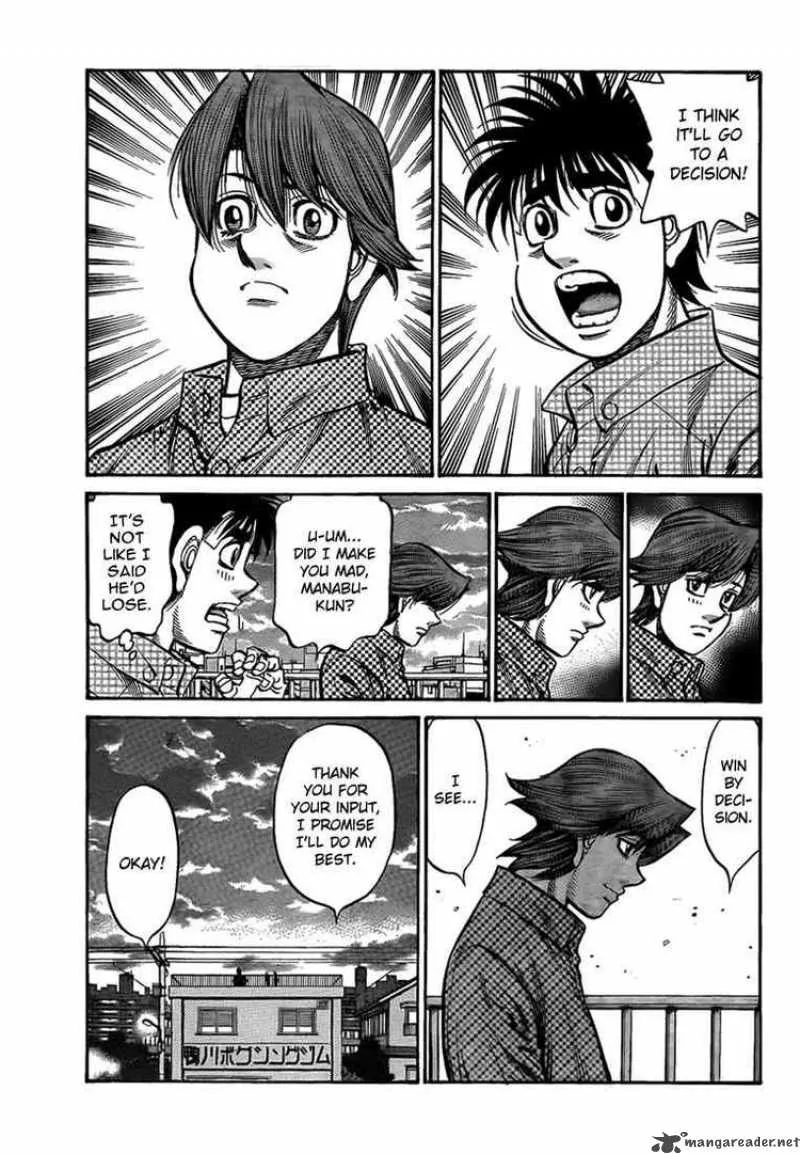 Hajime no Ippo Chapter 899 page 9