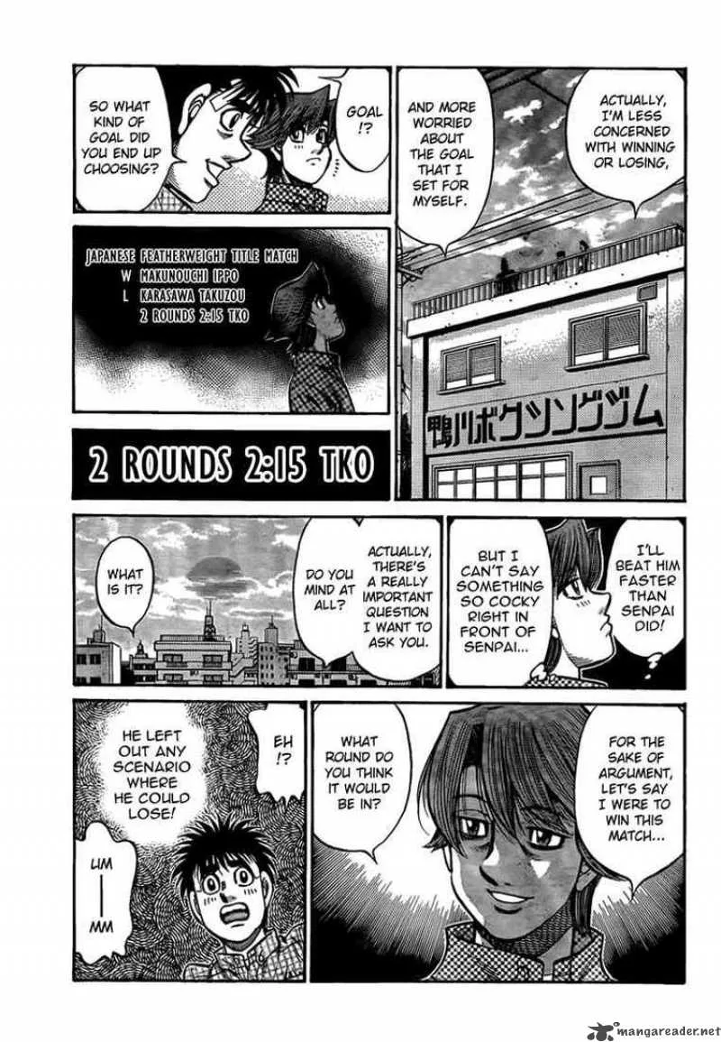 Hajime no Ippo Chapter 899 page 7