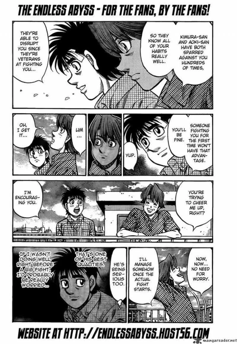 Hajime no Ippo Chapter 899 page 6