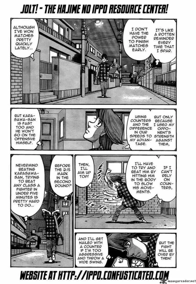 Hajime no Ippo Chapter 899 page 10