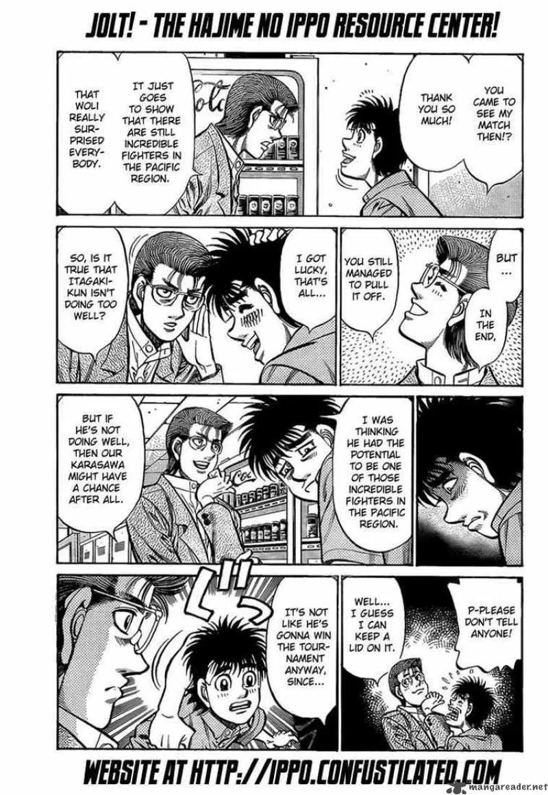 Hajime no Ippo Chapter 900 page 12