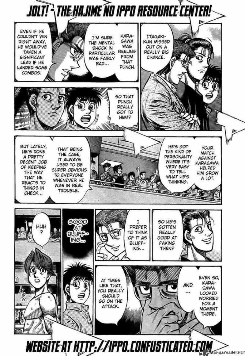 Hajime no Ippo Chapter 902 page 10