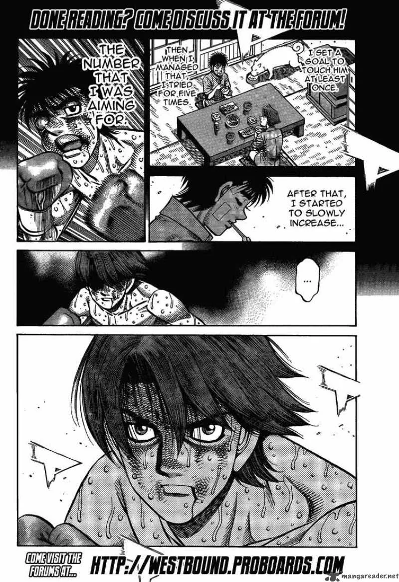 Hajime no Ippo Chapter 906 page 18