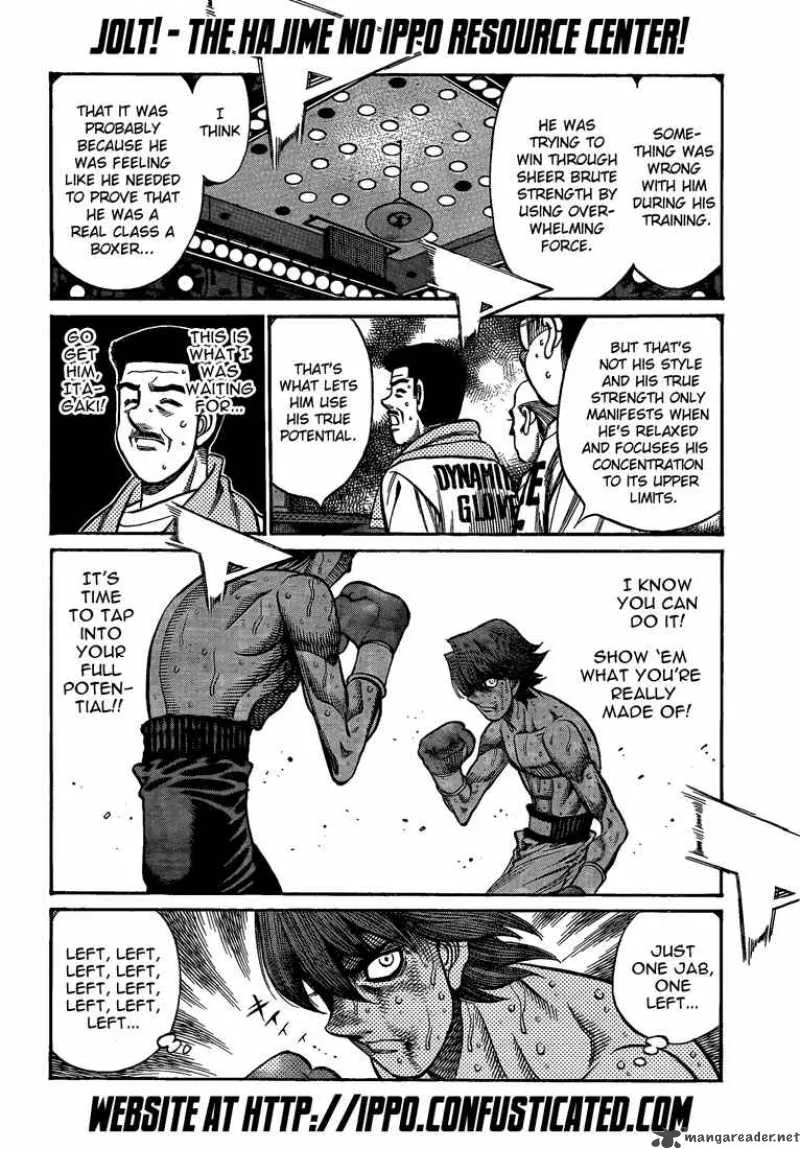 Hajime no Ippo Chapter 908 page 12
