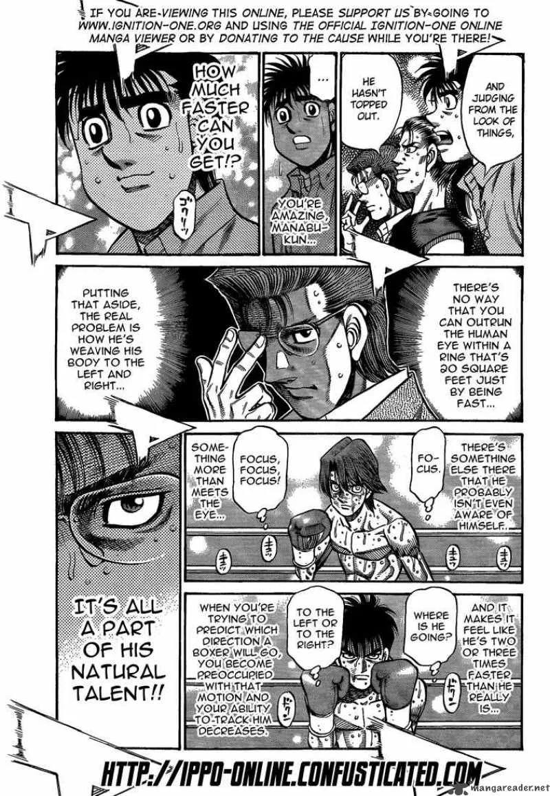 Hajime no Ippo Chapter 908 page 5
