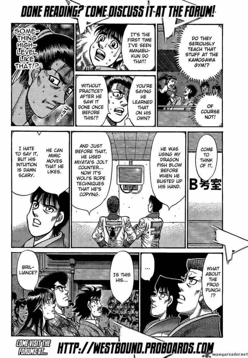 Hajime no Ippo Chapter 909 page 12