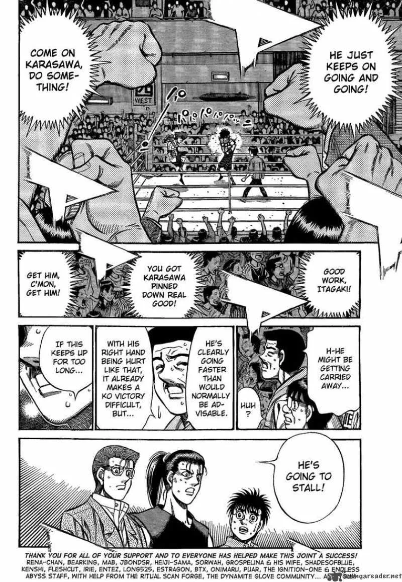 Hajime no Ippo Chapter 909 page 14